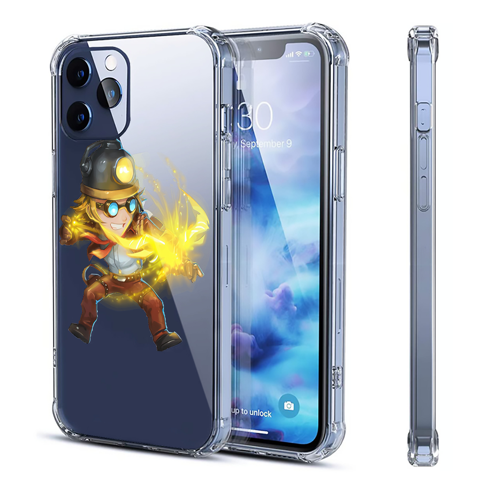 （画像用） リーグ・オブ・レジェンド League of Legends LOL 【iPhone 12シリーズ対応】透明スマホケース（クリアソフトケース）